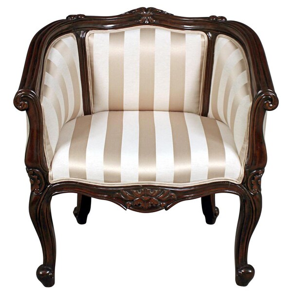 Design Toscano The Marguerite Petite Bergere Chair - AF51851