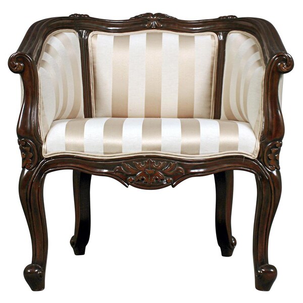 Design Toscano The Marguerite Petite Bergere Chair - AF51851