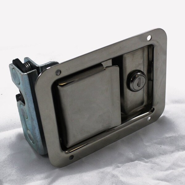 Eberhard Manufacturing Co Rotary Paddle Ss W/Holes Keyed 501 W/Cylinder - EMC 4-4373 SS 501