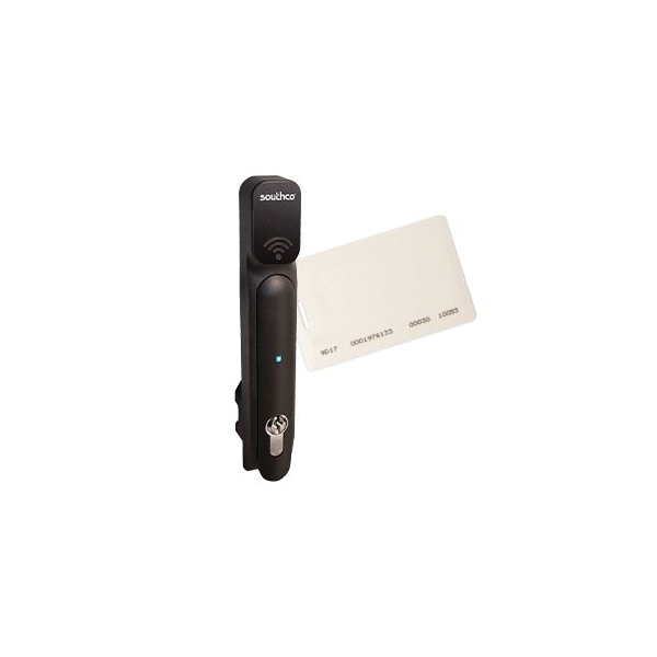 Southco Electronic Locking Swinghandle, MIFARE, Classic Card Reader, Wiegand Output - H3-EM-67-300-10