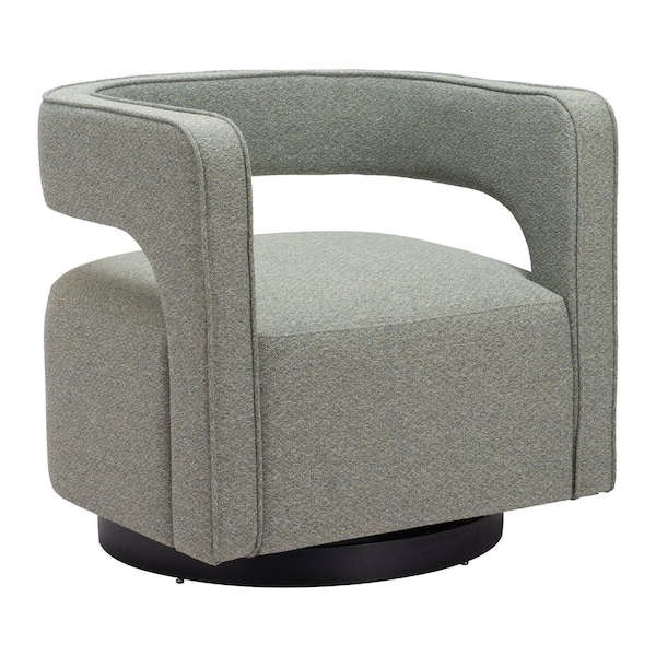 Zuo Modern Turku Swivel Chair Sage Green - 110013