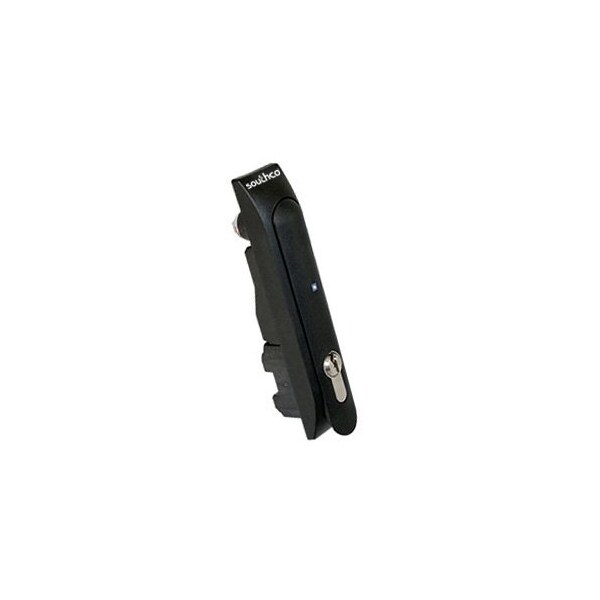 Southco Electronic Locking Swinghandle, No  Card Reader, No  Output, CH 751 Key DIN Lock - H3-EM-60-200-10