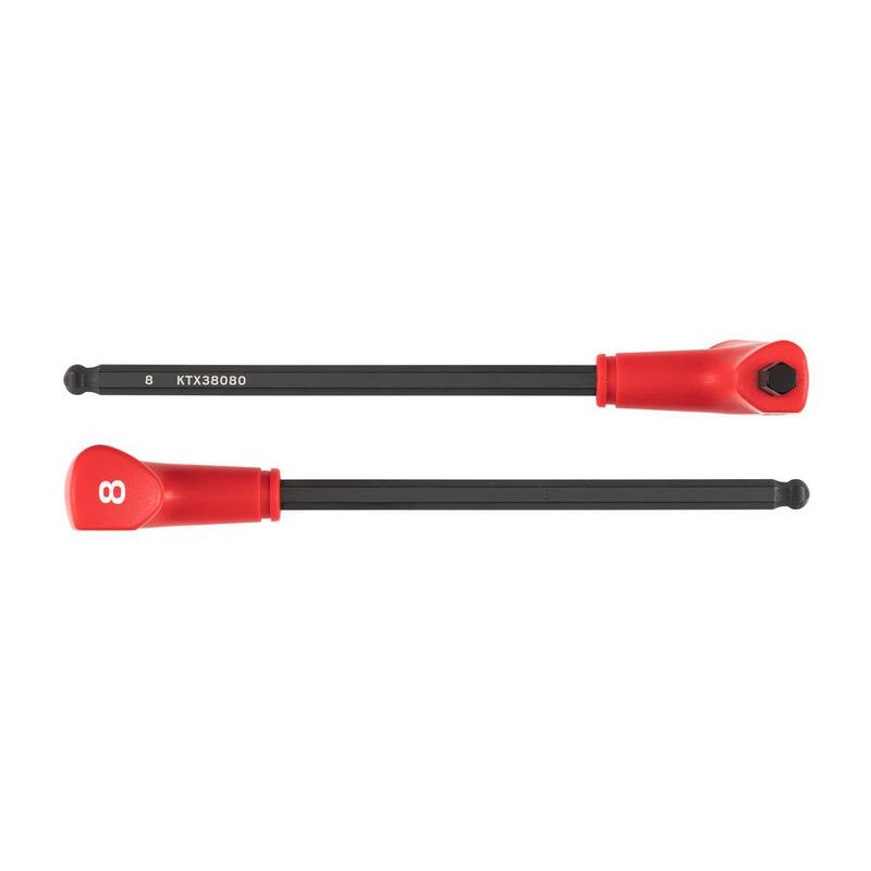 TEKTON 8 mm Ball End Hex T-Handle Key - KTX38080