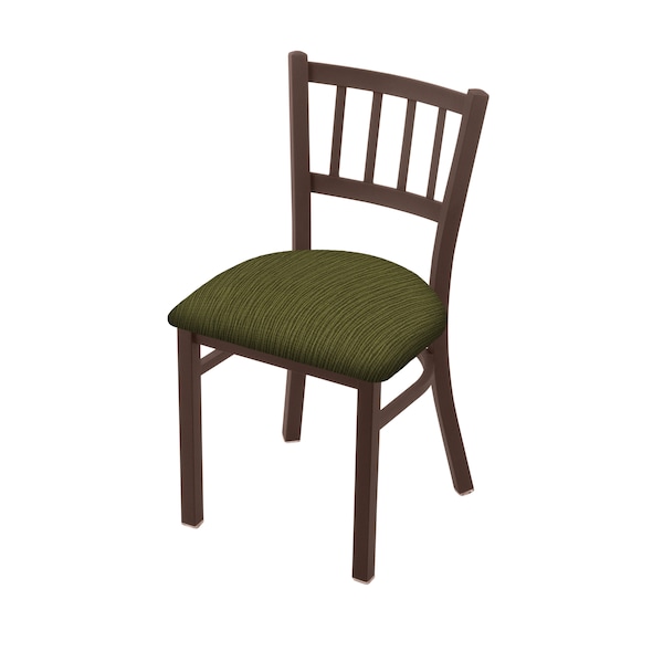 Holland Bar Stool Co 610 Contessa 18" Chair with Bronze Finish and Graph Parrot Seat - 61018BZ015