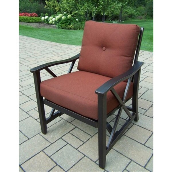 Convenience Concepts Pair of Haywood Deep Seat Rocking Chairs, Antique Bronze, 2PK - HI2628462