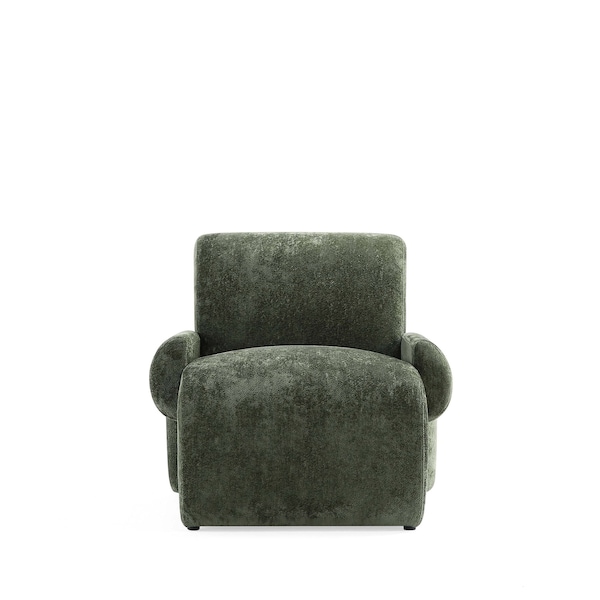 Manhattan Comfort Verandah Accent Chair in Olive Green - AC069-OG