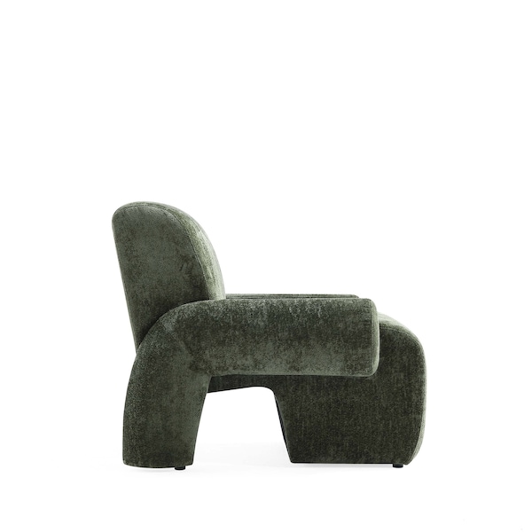 Manhattan Comfort Verandah Accent Chair in Olive Green - AC069-OG