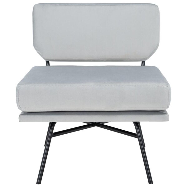 Safavieh Kermit Accent Chair, Grey & Black - ACH6210C