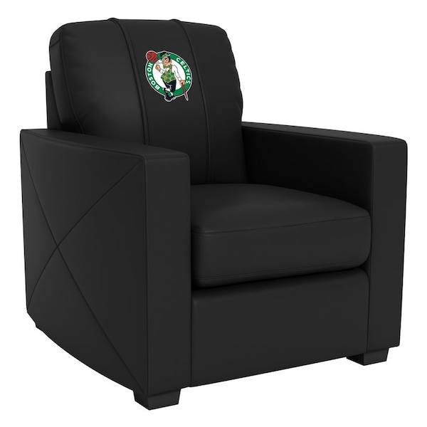 Dreamseat Silver Club Chair with Boston Celtics Logo - XZ7759002CHCDBK-PSNBA30011