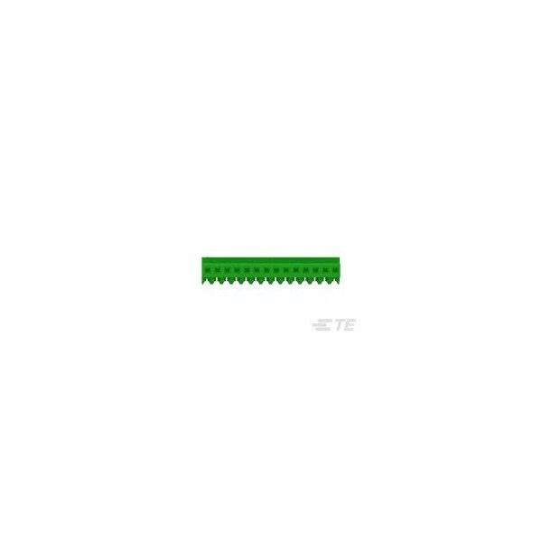 Te Connectivity Headers & Wire Housings 14P C/E 28Awg W/O Tab W/Green Stripe - 4-640443-4