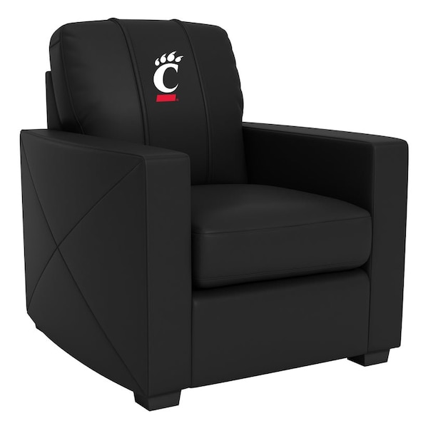 Dreamseat Silver Club Chair with Cincinnati Bearcats Logo - XZ7759002CHCDBK-PSCOL13555