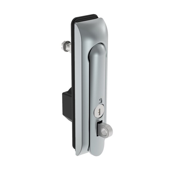 Southco Swinghandle Latch, Medium Size - 125 mm 4.92 in, With Padlock Hasp - H3-50-202-144