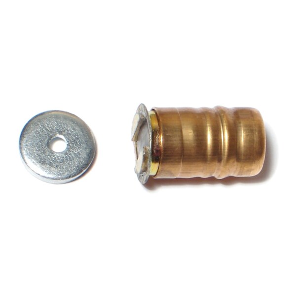 Midwest Fastener No. 12 Brass Clad Adjustable Magnetic Latches 2PK - 75762