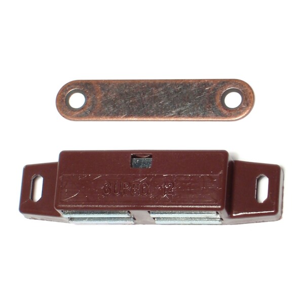 Midwest Fastener No. 12 Brown Double Magnet Latches 2PK - 75766