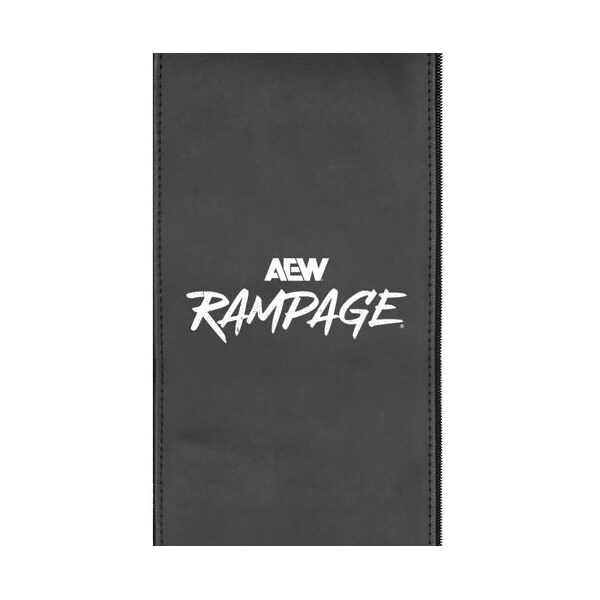 Dreamseat Silver Club Chair with All Elite Wrestling Rampage Logo - XZ7759002CHCDBK-PSAEW0005