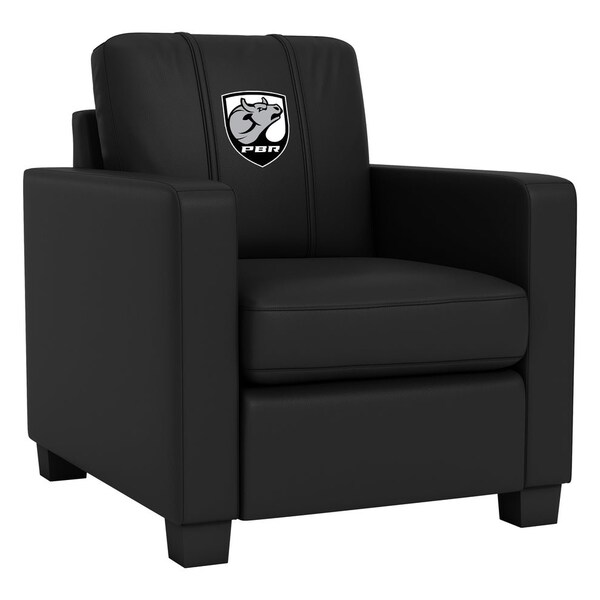 Dreamseat Dyno Stationary Club Chair with Professional Bull Riders Bull Head Shield Logo - XZ283SSASDCC-PSPBR0005