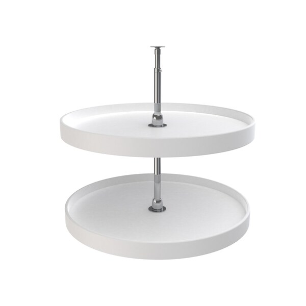 Rev-A-Shelf Polypropylene, White, 28 in W, 26 in H, 28 in D, 28 in L, White - 6072-28-11-52