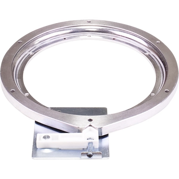 Hardware Resources 28" Kidney Wood Lazy Susan Shelf with Swivel - LSK28-S