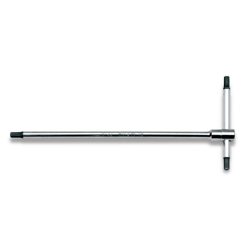 Beta 1/4 in. T-Handle Hex Key Wrench SAE with Adjustable Handle and 3-Tips - 951AS-1/4