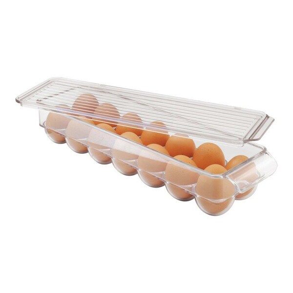 Interdesign iDesign Linus 3 in. H X 4.25 in. W X 14.5 in. D Plastic Egg Holder - 70730