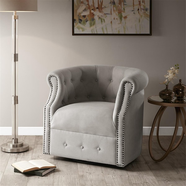 Madison Park Swivel Chair - Beige - MP103-0678