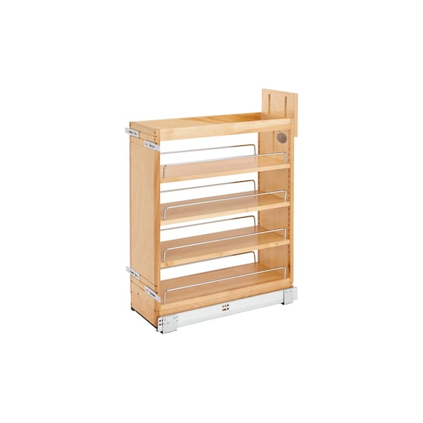 Rev-A-Shelf Maple Wood; Steel, Natural Maple, 8.75 in W, 25.5 in H, 21.63 in D - 448-BCSC-8C