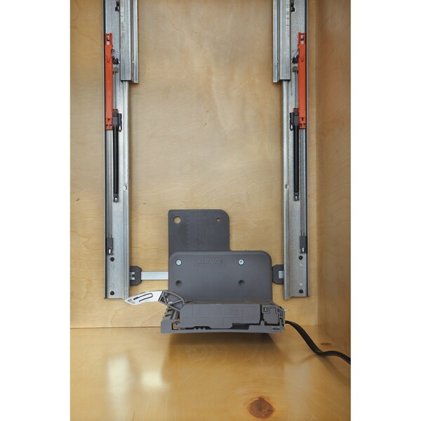 Rev-A-Shelf Maple Veneer, Light Brown, 15 in W, 20.38 in H, 22.5 in D, 22.5 in L, Light Brown - 4WCSD-1835DM-2