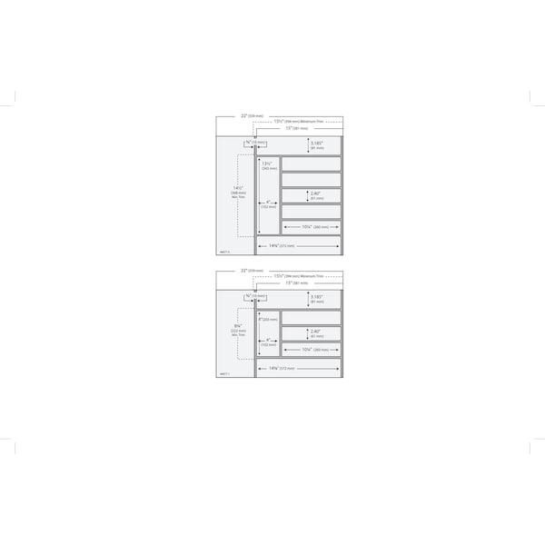 Rev-A-Shelf Drawer Insert, Maple Wood, Natural Maple, 20.63 in W, 2.38 in H, 22 in D - 4WCT-3SH