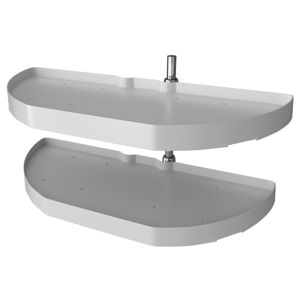 Rev-A-Shelf Polypropylene, White, 31.43 in W, 15.94 in H, 31 in D, 15.28 in L, White - 6842-31-11-570