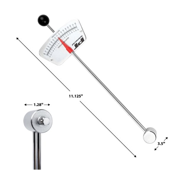 Performance Tool 1/4 In Dr. Beam Deflection Torque Wrench, M195 - M195