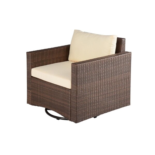 W Unlimited 360 deg Glider Chair, Dark Brown - SW1841SGC