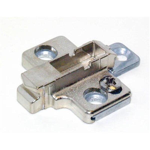 Hd Blum 18 mm. Die Cast Screw On Frameless Clip Mounting Plates - B175H919.22