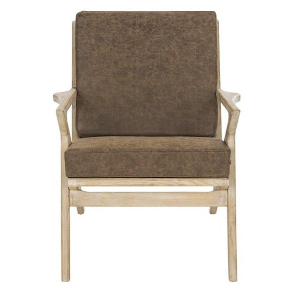 Safavieh Varys Accent Chair, Light Brown & White - ACH9501A