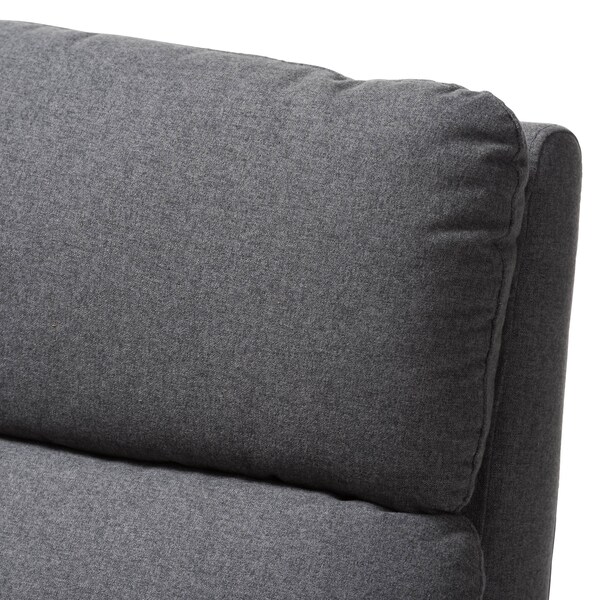 Baxton Studio Casanova Mid-century Modern Grey Upholstered Lounge Chair - 143-8142