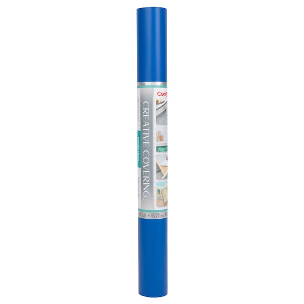 Con-Tact Brand Creative Covering Adhesive Covering, Royal Blue, 18in. x 16 ft., 2PK - 16F-C9AH12-06