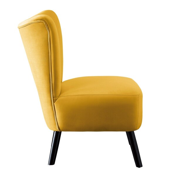 Homelegance Imani Accent Chair, Yellow - 1166YW-1