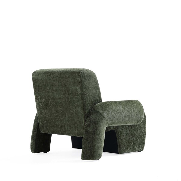 Manhattan Comfort Verandah Accent Chairs in Olive Green, 2PK - 2-AC069-OG
