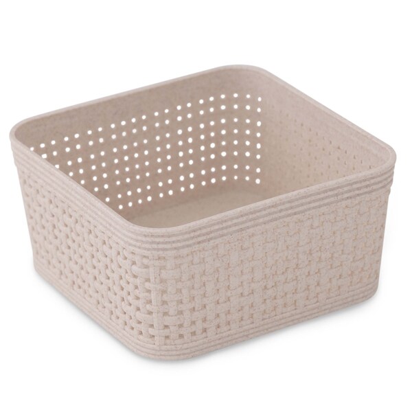 Simplify For Green Living Plastic, Black, 11.22 in W, 13.78 in D, 13.78 in L - 30012-MATTEBLACK
