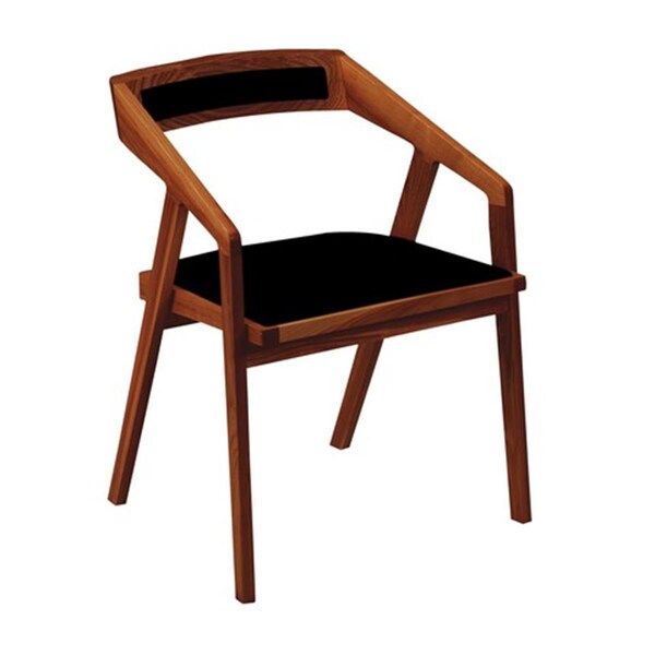 Moes Home Collection Padma Arm Chair, Black - CB-1021-02
