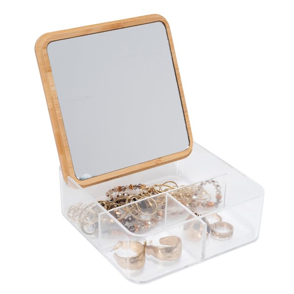 Simplify Plastic, Super Clear, 5.71 in W, 5.79 in D, 5.79 in L - 23315-M