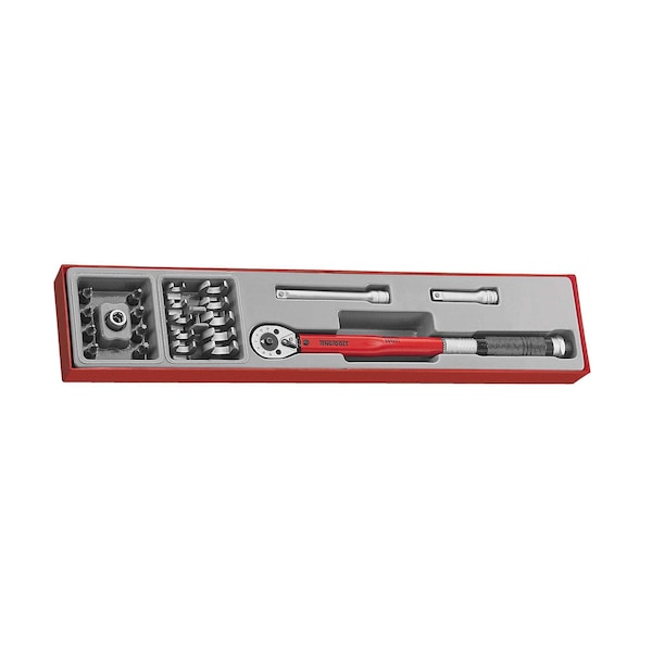 Teng Tools 22 Piece 3/8" Drive Torque Wrench and Crows Foot Set N - TTX3892