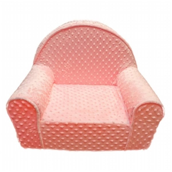 Fun Furnishings Pink Minky Dot My First Chair - 60321