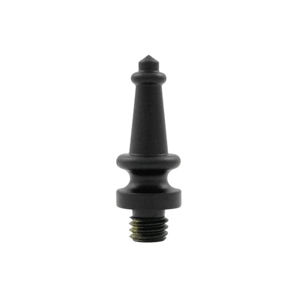 Deltana DSST19 Steeple Cabinet Finial Paint Black, 10PK - DSST19-XCP10