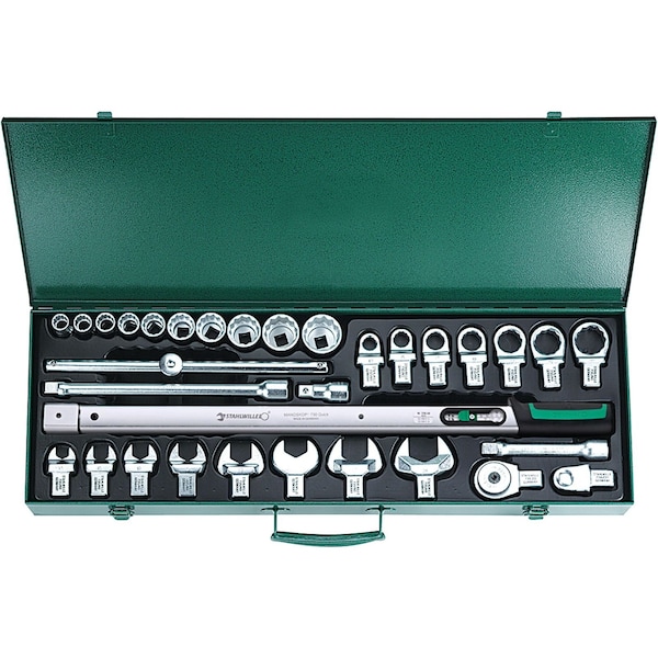 Stahlwille Tools Torque wrench set No.730R/40/32 QUICK Type Mercedes-Benz 32-pcs. - 96502053