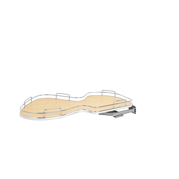 Rev-A-Shelf Steel, Natural, 39 in W, 6.5 in H, 21.75 in D, 21.75 in L, Light Brown - 5371-21-MP-R
