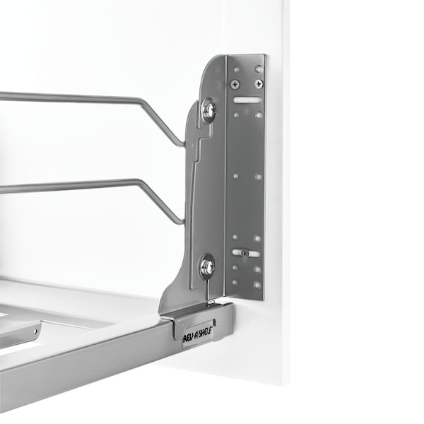 Rev-A-Shelf Steel, Champagne, 10.88 in W, 22.88 in H, 22.25 in D, 22.25 in L, Champagne - 53WC-1550SCDM-112