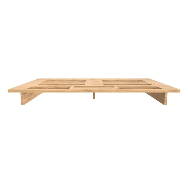 Rev-A-Shelf Maple Veneer, Light Brown, 33.1 in W, 3.09 in H, 22 in D, 22 in L, Light Brown - 4PDI-36