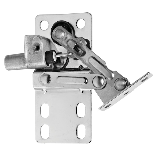 Rev-A-Shelf Polystyrene, Silver, 36 in W, 3.8 in H, 1.7 in D, 2.58 in L, Silver - 6541-36SC-11-52