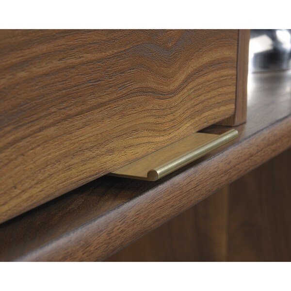 Sauder Clifford Place Hutch Walnut , Attaches to <a href= in./Products/421119 - 422277