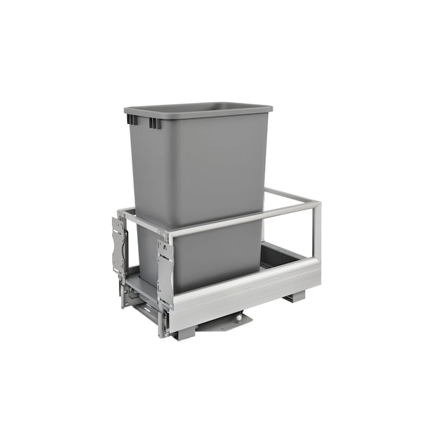 Rev-A-Shelf Aluminum, Silver, 12.13 in W, 23.5 in H, 22 in D, 22 in L, Silver - 5149-1550DM-117
